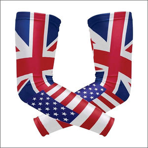 2026 Al por mayor Mangas de compresión personalizadas para codo y brazo, transpirables, unisex, de elastano, para deportes, running, ciclismo y fitness - Product Image 3