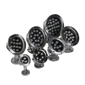 Lampe LED pour fontaine, étanche, lampe sous-marine pour fontaines d'extérieur, étangs de jardin et éclairage paysager - Product Image 1