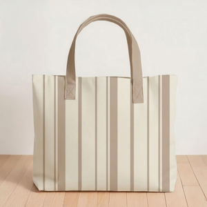 Sac de courses en coton, sac fourre-tout écologique réutilisable avec un design spacieux pour les courses, le commerce de détail, les cadeaux et le rangement - Product Image 3