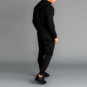 Ensemble de survêtement décontracté unisexe personnalisé pour homme, respirant, séchage rapide, coupe ample, avec logo, grandes tailles, hiver, coton et polyester - Product Image 3