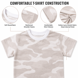 Ensemble t-shirt et short unisexe à manches longues en coton tricoté, col rond, couleur unie, couleur personnalisée, tenue décontractée d'été pour homme - Product Image 4