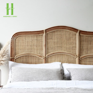 Article artisanal incontournable : Lit en rotin avec panneaux de tête de lit simples, idéal pour la maison et l'hôtellerie, en rotin 2026 - Product Image 5