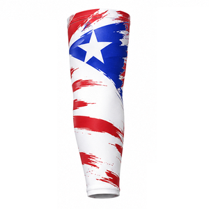Manchons de compression athlétiques personnalisés pour le sport, la course, le cyclisme, le basketball, la gym, l'entraînement – Séchage rapide, extensibles, soutien du bras - Product Image 5