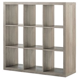 <b>9</b>-<b>Cube</b> <b>Storage</b> Organizer Rustic Gray - Product Image 2