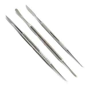 Dental Spatula & Carver Set 3Piece Cement Spatula Top Dental Carvers <b>Modeling</b> Restorative Work <b>Medic</b> Instrument By Grip Surgical - Product Image 5