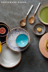 Juego de Tazones de Madera Vintage, Tamaño Personalizado, Diseño Personalizado, Impresos a Mano, Ecológicos, Aptos para Lavavajillas, Platos para Servir en Fiestas, Hogar, Hotel - Product Image 2