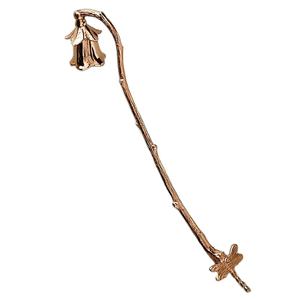 Nueva Llegada Flor Decorativa Cobre Chapado Latón Vela Snuffer Decoración Del Hogar Metal Artesanía Vela Snuffer Proveedor - Product Image 1