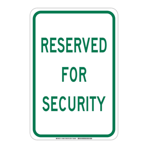 Señal de Seguridad de PVC Brady para Áreas de Seguridad Interiores y Exteriores - Product Image 2