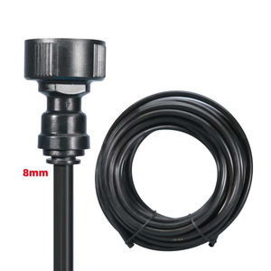 Adaptateur de <span class=keywords><strong>robinet</strong></span> rapide pour irrigation par brumisation de jardin, filetage femelle 3/4 po, raccord rapide 8 mm avec filtre en maille - Product Image 3