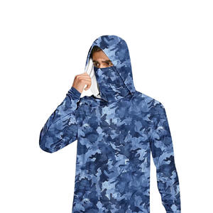 Sudadera con Capucha de Pesca para Hombre, Moderna, de Manga Larga, Secado Rápido, Transpirable, con Impresión 3D por Sublimación, 100% Poliéster - Product Image 5