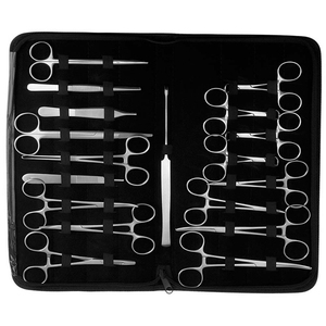 ชุดเครื่องมือผ่าตัด 18 ชิ้น ชุดสเปย์แพ็ค ทำจากสแตนเลสสตีล ใช้งานด้วยมือ นำกลับมาใช้ใหม่ได้ เกรดประหยัด ชุดผ่าตัดได้รับการรับรองมาตรฐาน CE ระดับ Class I - Product Image 2