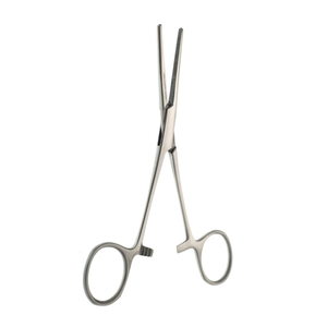 Pinzas Rochester Pean de 14 cm, Instrumento Quirúrgico Hemostático de Acero Inoxidable, Variantes Rectas y Curvas Disponibles - Product Image 3