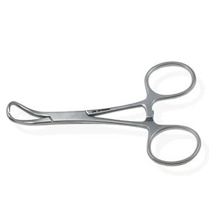 Abrazaderas de toalla Backhaus de acero inoxidable con bloqueo quirúrgico Manual de 3,5 pulgadas, instrumentos de cirugía oftálmica básicos - Product Image 5