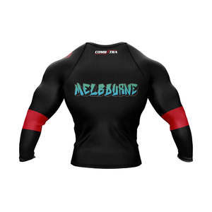 High Quality Custom-Made Shrink-Proof Slim-Fit MMA Rash Guard Suit Men BJJ Fitness Grappling - Product Image 2