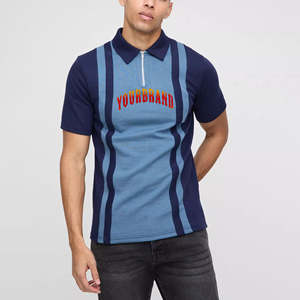 Camisetas Polo Personalizadas al por Mayor para Hombre, Manga Corta, 100% Algodón, Tejido de Punto, Impresión Serigrafiada, Transpirables, Estilo Urbano - Product Image 1