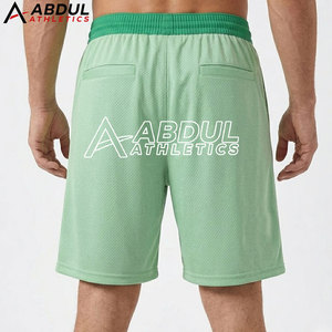 Pantalones Cortos Deportivos Flexibles para Hombre con Diseño de Malla, Ideales para Entrenamiento, Gimnasio y Actividades Deportivas Casuales de Verano - Product Image 6