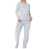Femmes nouvelle mode automne pull ensemble à manches longues T-Shirt avec taille haute mince jambe large pantalon coupe ample en gros BD