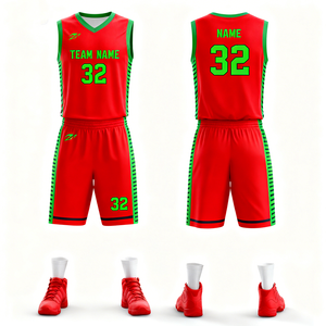 Uniforme de Baloncesto Personalizado Rosa Camuflaje Rojo y Blanco 2026, Jersey 2025, Sublimación Completa, Conjunto Deportivo Profesional HD - Product Image 5
