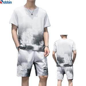 Nueva Colección de Verano, Conjunto de Pantalones Cortos Deportivos Casuales, Cómodos, Transpirables, Estampados, Unisex, de Forro Polar de Poliéster, Personalizados, para Hombre, Tallas Grandes - Product Image 5