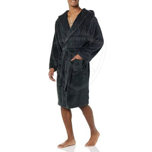 Peignoirs pour hommes Leisure Time 100% coton respirant, doux et durable pour après la douche et le confort quotidien - Product Image 4