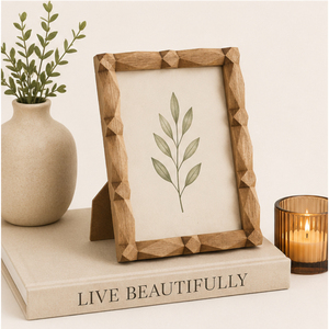 Wholesale Hand-Carved Solid Wood Photo <b>Frame</b> Wood Picture <b>Frame</b> for Tabletop and <b>Wall</b> Mount Home Decor In Reasonable Price - Product Image 6