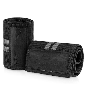 Bandes de maintien de poignet élastiques personnalisées avec logo, pour fitness, gym et musculation, par le fabricant Bases Manufacturer - Product Image 3