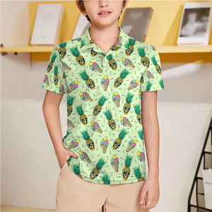 Chemises de golf pour jeunes garçons, design léger, flexibles, vêtements de sport pour joueurs de golf juniors, contrôle de l'humidité, col classique - Product Image 4