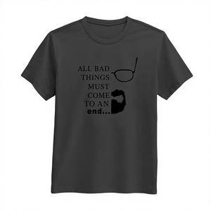 เสื้อยืดแขนสั้นสีน้ำตาลสำหรับผู้ชาย ลายการ์ตูนแพนด้า พิมพ์ลายดิจิทัลแบบ Color Block คอกลมทรงโอเวอร์ไซส์ ผลิตจากผ้าฝ้ายถักที่เป็นมิตรกับสิ่งแวดล้อม - Product Image 5
