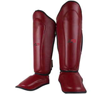 Protège-tibias en cuir respirants, modèle 2026, nouvelle conception, les plus vendus, pour la boxe - Product Image 1