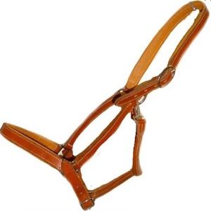 Harnais de cheval en cuir marron avec attaches en laiton réglables et double couture, harnais de course robuste en cuir pour chevaux - Product Image 6