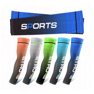 Manchons de compression unisexes respirants pour le cyclisme en extérieur, protection solaire UV, manchons chauffants pour les bras - Product Image 6