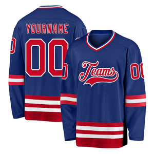 Maillot de hockey à séchage rapide, uniforme de hockey sur glace personnalisé, vêtements de sport d'équipe sur mesure, fournisseur pour commandes en gros - Product Image 1
