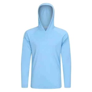 Sudadera con Capucha de Pesca Unisex con Logotipo Personalizado, de Secado Rápido, Protección UV, 100% Poliéster, UPF50, Impermeable y Transpirable - Product Image 2