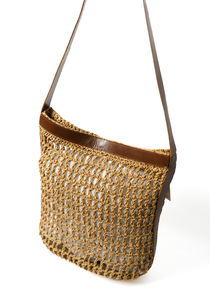 Sac à main en raphia tendance haute couture pour femme, idéal pour l'été et la plage, sac fourre-tout élégant, léger et durable, sacs en raphia fabriqués en Inde - Product Image 4