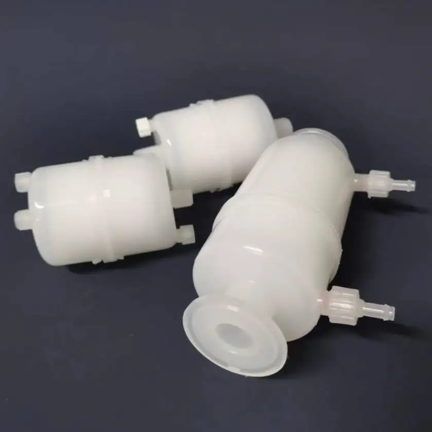 Cartucho de filtro de cápsulas PP/PES/PTFE 0.22 Micron para Pharma, produtos químicos, cosméticos e tinta