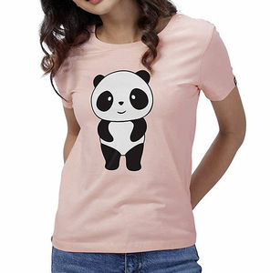 T-shirt en coton de qualité supérieure, fabriqué au Pakistan, effet délavé, personnalisable, directement de l'usine, pour femmes. - Product Image 1