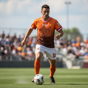 Maillot de football américain personnalisé à manches courtes en polyester respirant avec numéro brodé pour entraînement d'équipe, pour hommes et femmes - Product Image 2