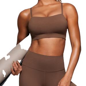 Sujetador Deportivo de Alta Sujeción para Mujer al por Mayor, Transpirable, para Fitness, Yoga y Running, de Spandex y Nylon, Colores Personalizables, OEM - Product Image 2