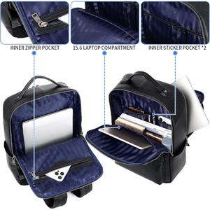 Genuine <b>Leather</b> <b>Backpack</b> for <b>Men</b> Retro Travel Sports bag Bag Large Capacity Business School Bag Cowhide <b>Leather</b> <b>Backpack</b> - Product Image 5