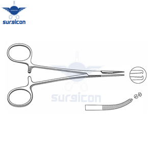 Pinzas Arteriales Providence Hospital, 14 cm (5-1/2 Pulgadas), Curvas, Delicadas, 1x2 Dientes, Pinzas Hemostáticas de Acero Inoxidable Premium - Product Image 6