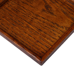 Plateau rectangulaire en bois massif, plateau en bois, plateau à thé, plateau européen, plateau de service pour hôtel - Product Image 6