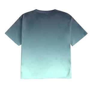 T-shirt pour homme 100% coton, effet délavé, coupe ample, imprimé, épaules tombantes, logo personnalisé, prix abordable - Product Image 5