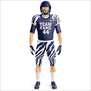 Ensemble Maillot et Pantalon Personnalisé d'Équipe de Football Américain Imprimé Premium – Léger, Respirant, Idéal Printemps-Été - Product Image 2