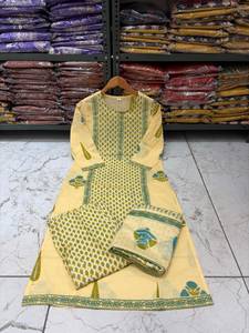 Premium <b>Women</b> Ethnic Anarkali Kurti Set Rayon Viscose Floral Printed Dupatta Shawl Pants <b>Party</b> Wedding Festival <b>Wear</b> - Product Image 4