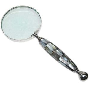 2025 nouveau Design Antique indien artisanat bonne qualité Bronze métal Vintage Design oeil verre loupe en gros - Product Image 1