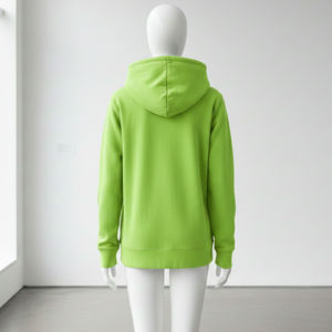 Nouveautés : sweats à capuche pour femmes, hiver, grandes tailles, 100% coton, légers, séchage rapide, impression de logo personnalisée, couleur unie, OEM - Product Image 3