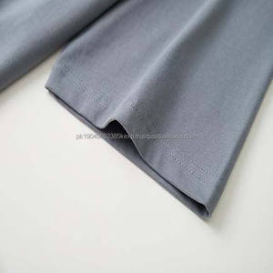 Camiseta de Algodón para Hombre, Peso Pesado, 220g, Talla Grande, Estilo Urbano, Calidad Premium, Transpirable, Cuello Redondo - Product Image 5