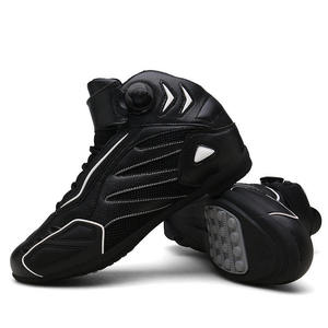 Botas de Motociclismo Bigwood Sports Diseño 2026 para Hombre y Mujer, Invierno, Impermeables, Transpirables, Cuero Genuino, Cierre de Botones, Rally, Carreras - Product Image 4