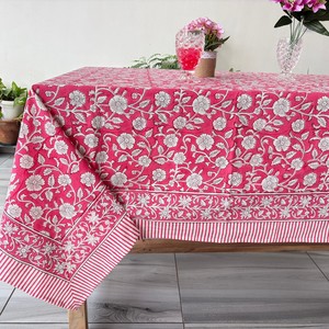 Elegant Handblock Printing <b>Table</b> Cloth Textile Plain Cotton <b>Table</b> Cover Custom Logo Christmas <b>Table</b> <b>Clothes</b> - Product Image 2