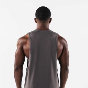 Premium Combed 100% Cotton Tank Tops Mens Slim Fit Sleeveless Vests High GSM Durable Training Shirts Gym Workout Essentials - Product Image 2
